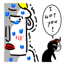 Bianbian boy of Summer Letter sticker #2275040