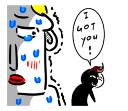 Bianbian boy of Summer Letter sticker #2275040