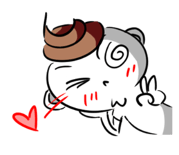 Bianbian boy of Summer Letter sticker #2275045