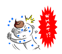 Bianbian boy of Summer Letter sticker #2275047