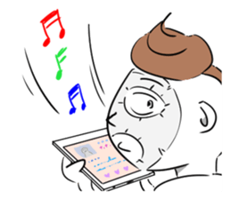 Bianbian boy of Summer Letter sticker #2275048