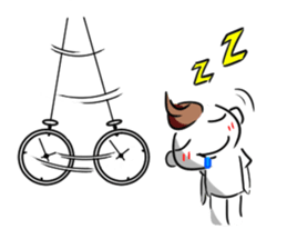 Bianbian boy of Summer Letter sticker #2275050