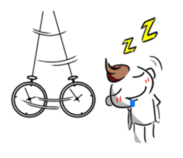 Bianbian boy of Summer Letter sticker #2275050