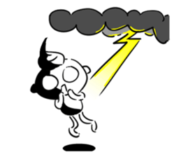 Bianbian boy of Summer Letter sticker #2275051