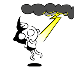 Bianbian boy of Summer Letter sticker #2275051