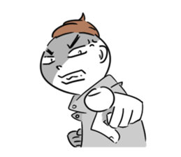 Bianbian boy of Summer Letter sticker #2275055