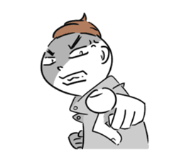 Bianbian boy of Summer Letter sticker #2275055