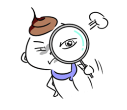 Bianbian boy of Summer Letter sticker #2275058