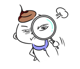 Bianbian boy of Summer Letter sticker #2275058