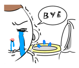 Bianbian boy of Summer Letter sticker #2275068