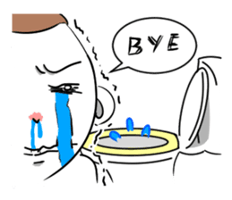 Bianbian boy of Summer Letter sticker #2275068