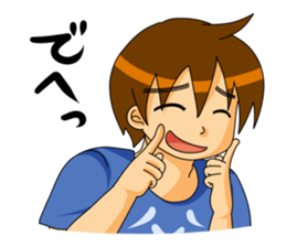 father and daughter sticker #2275138