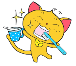 HAPPINESS CAT KURIMARO-KUN sticker #2275356