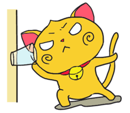 HAPPINESS CAT KURIMARO-KUN sticker #2275367