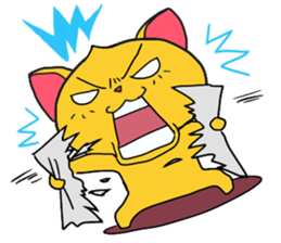 HAPPINESS CAT KURIMARO-KUN sticker #2275381