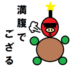 PIG SAMURAI sticker #2275469