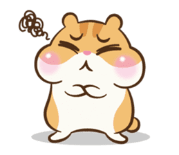 Chloe the hamster sticker #2276170