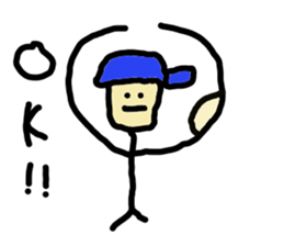 Muscle hat sticker #2276323