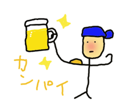 Muscle hat sticker #2276336