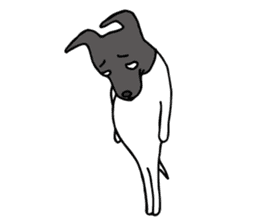 Japanese Terrier U-taro 2 sticker #2276686