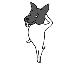 Japanese Terrier U-taro 2 sticker #2276689