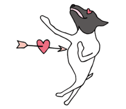Japanese Terrier U-taro 2 sticker #2276695