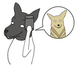 Japanese Terrier U-taro 2 sticker #2276699