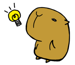 Nagasaki dialect of the capybara sticker #2277429