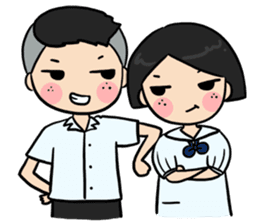 Kreanboy & Tinggirl (Eng Version) sticker #2277872