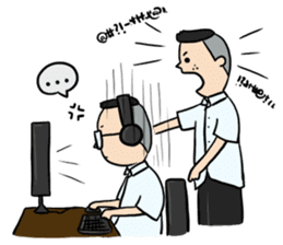 Kreanboy & Tinggirl (Eng Version) sticker #2277882