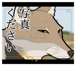 Tibetan sand fox stickers! sticker #2278132
