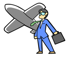 Fighting Salaryman sticker #2278477