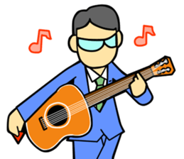 Fighting Salaryman sticker #2278489