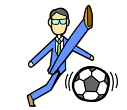 Fighting Salaryman sticker #2278491