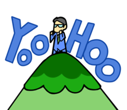 Fighting Salaryman sticker #2278493