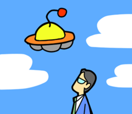 Fighting Salaryman sticker #2278506