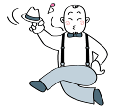 Man with a woman mind sticker #2278668