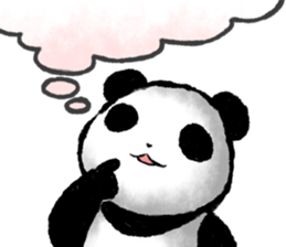 Negative Panda sticker #2278791