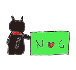 Girls  Ribbon of spoiled sticker #2279309