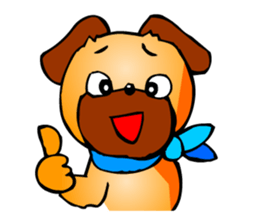 Pug the Dog sticker #2279633