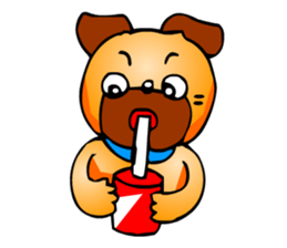 Pug the Dog sticker #2279647