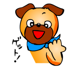 Pug the Dog sticker #2279649