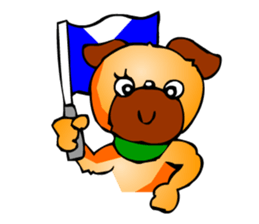 Pug the Dog sticker #2279654