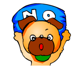 Pug the Dog sticker #2279658