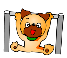 Pug the Dog sticker #2279664