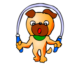 Pug the Dog sticker #2279668