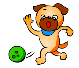 Pug the Dog sticker #2279669