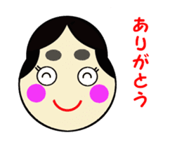 Ms.Fukuwarai sticker #2279714