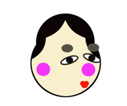 Ms.Fukuwarai sticker #2279741