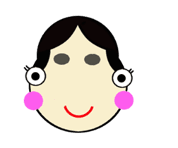 Ms.Fukuwarai sticker #2279747